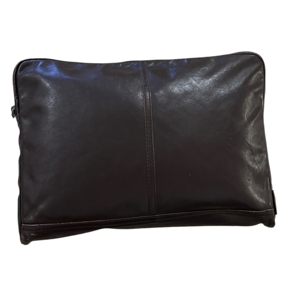 Lam Brown Leather Vintage Laptop Sleeve Case for MacBook Air